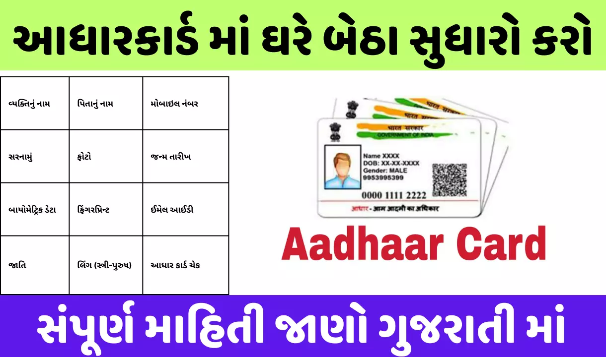 aadhar card address change