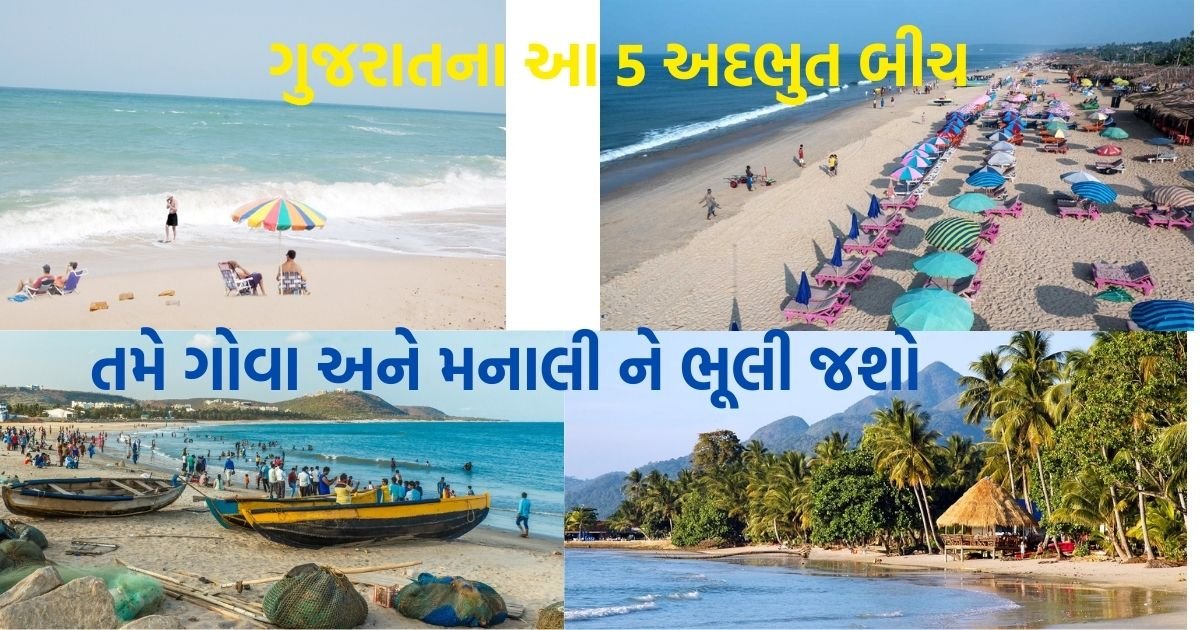 Best 5 Famous Beach Gujarat 2024 location